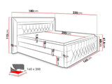 Cama continental 196994