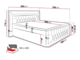 Cama continental 196990