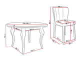 Conjunto de mesas y sillas para comedor 451489