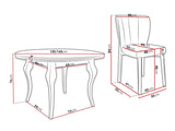 Conjunto de mesas y sillas para comedor 451489