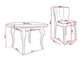 Conjunto de mesas y sillas para comedor 451489