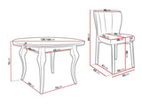 Conjunto de mesas y sillas para comedor 451489