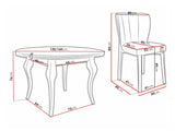 Conjunto de mesas y sillas para comedor 451489