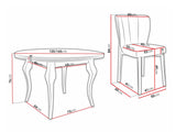 Conjunto de mesas y sillas para comedor 451489