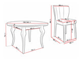 Conjunto de mesas y sillas para comedor 451489
