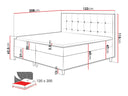 Cama continental Strufor