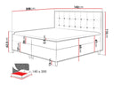 Cama continental Strufor