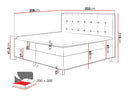 Cama continental Strufor