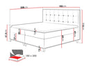 Cama continental Strufor