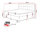 Cama continental Strufor