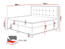Cama continental Strufor