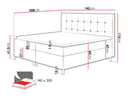 Cama continental Strufor