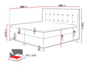 Cama continental Strufor