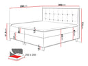 Cama continental Strufor
