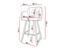 Silla de barra Sorus