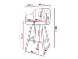 Silla de barra 520604