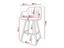 Silla de barra Sorus