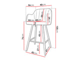 Silla de barra 520604