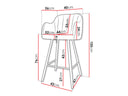 Silla de barra Sorus