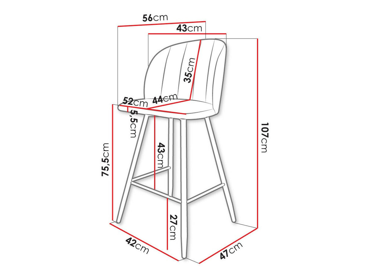 Silla de barra 520617