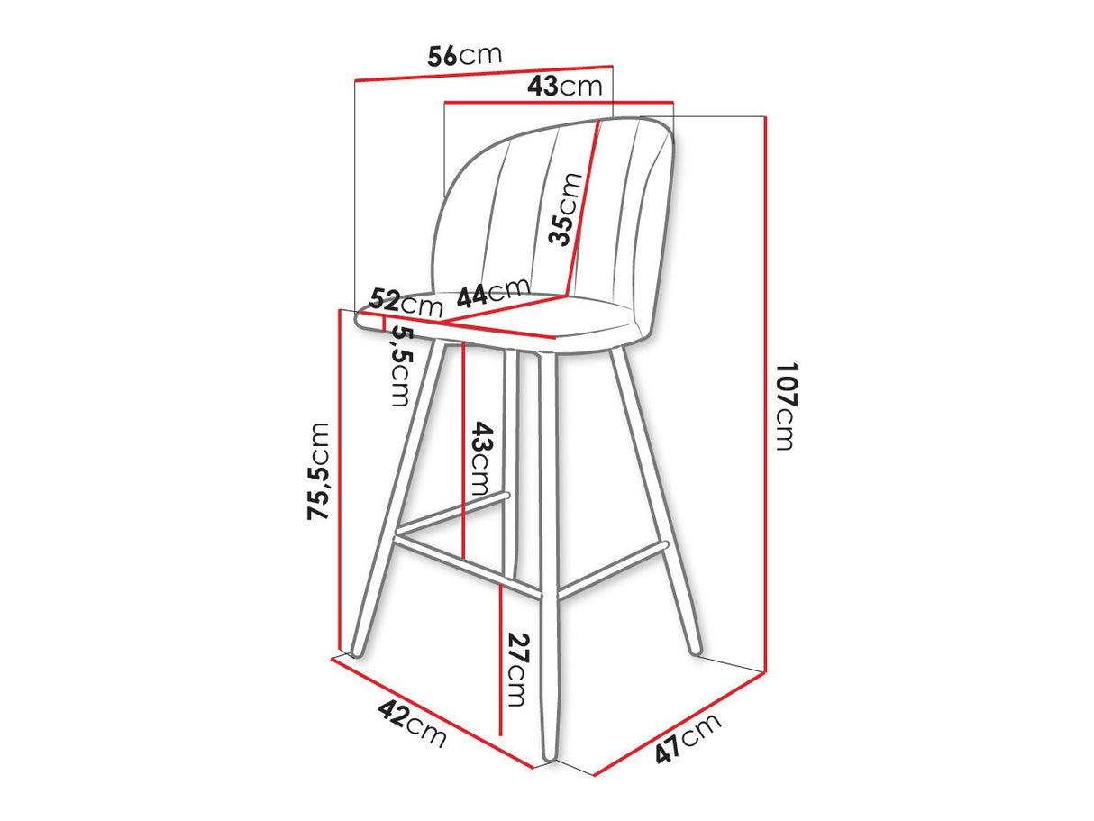 Silla de barra 520617