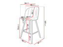 Silla de barra Tilier