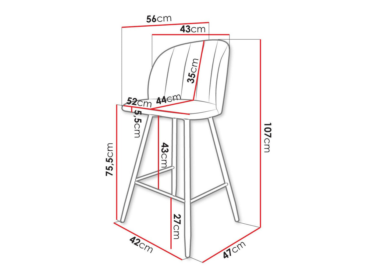 Silla de barra 520617