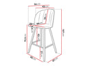 Silla de barra Tilier