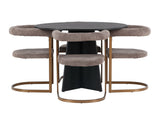 Conjunto de mesas y sillas para comedor 522775