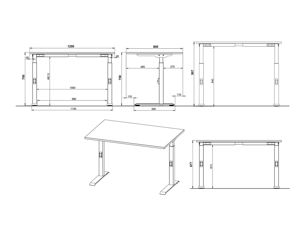 Mesa de oficina 529318