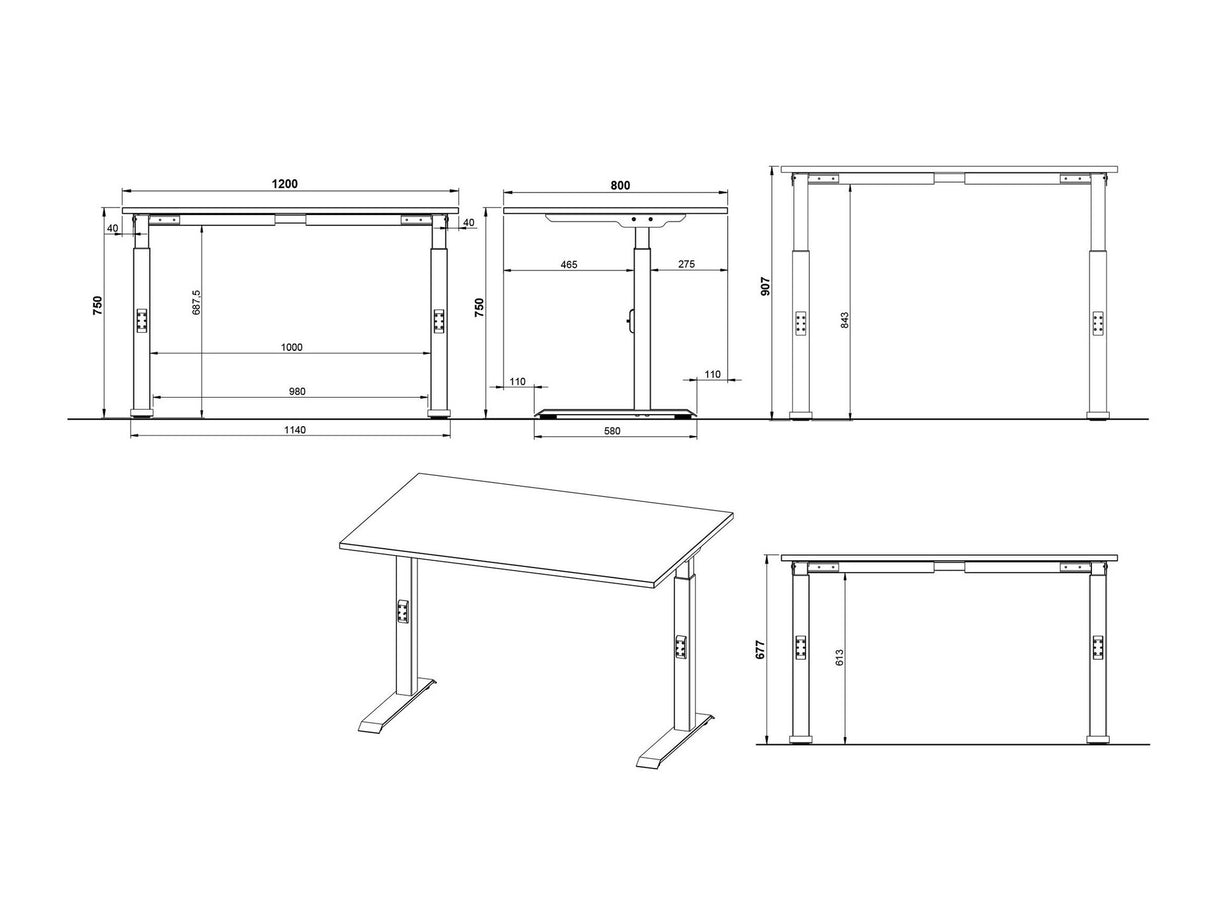 Mesa de oficina 529318