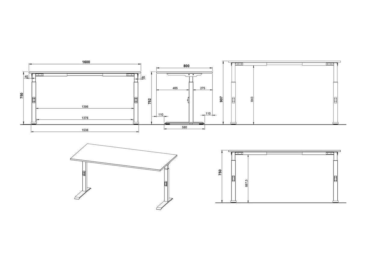 Mesa de oficina 529348