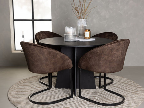 Conjunto de mesas y sillas para comedor 530987