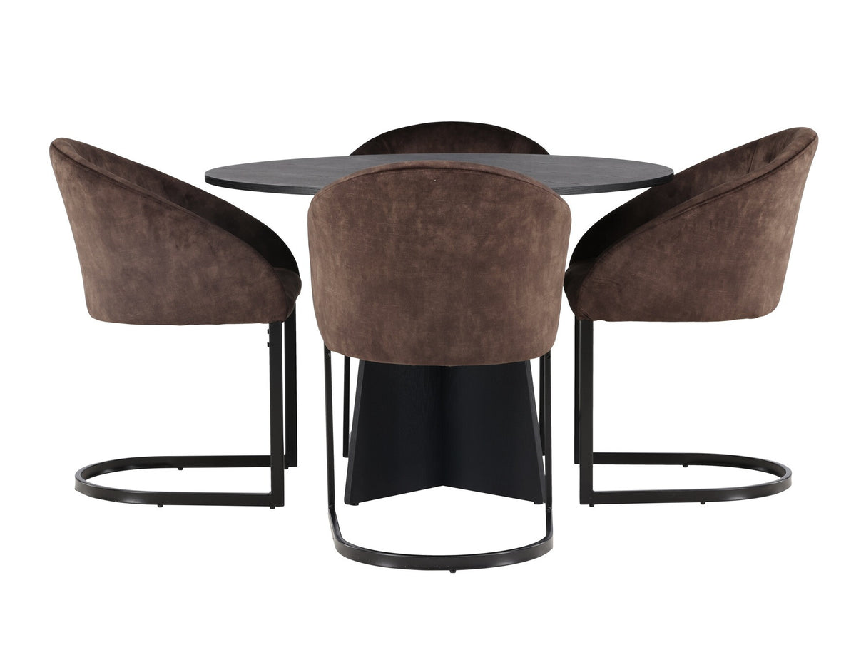 Conjunto de mesas y sillas para comedor 530987