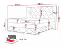 Cama continental Agnia