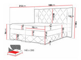 Cama continental 494415