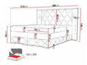Cama continental Agnia
