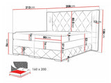 Cama continental 494415