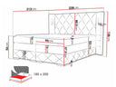Cama continental Agnia
