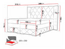 Cama continental Agnia