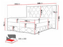 Cama continental Agnia