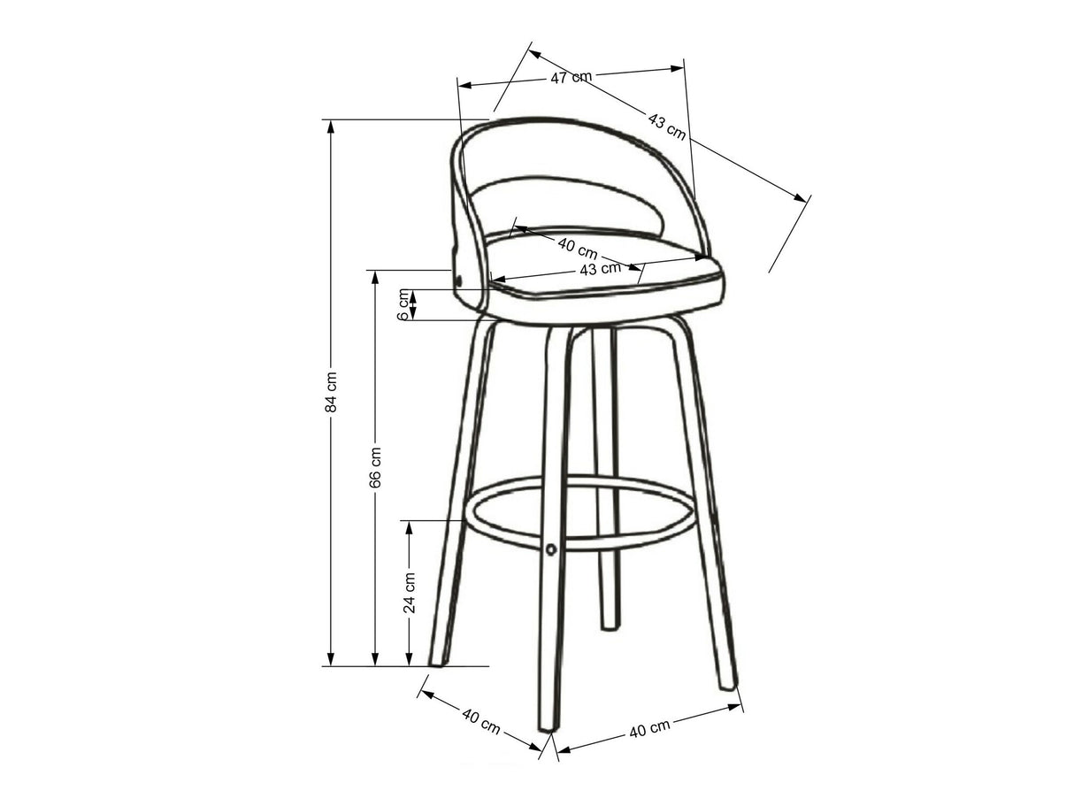 Silla de barra 533627