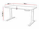Escritorio de altura regulable Charlotte 195