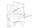 Silla de oficina 452936