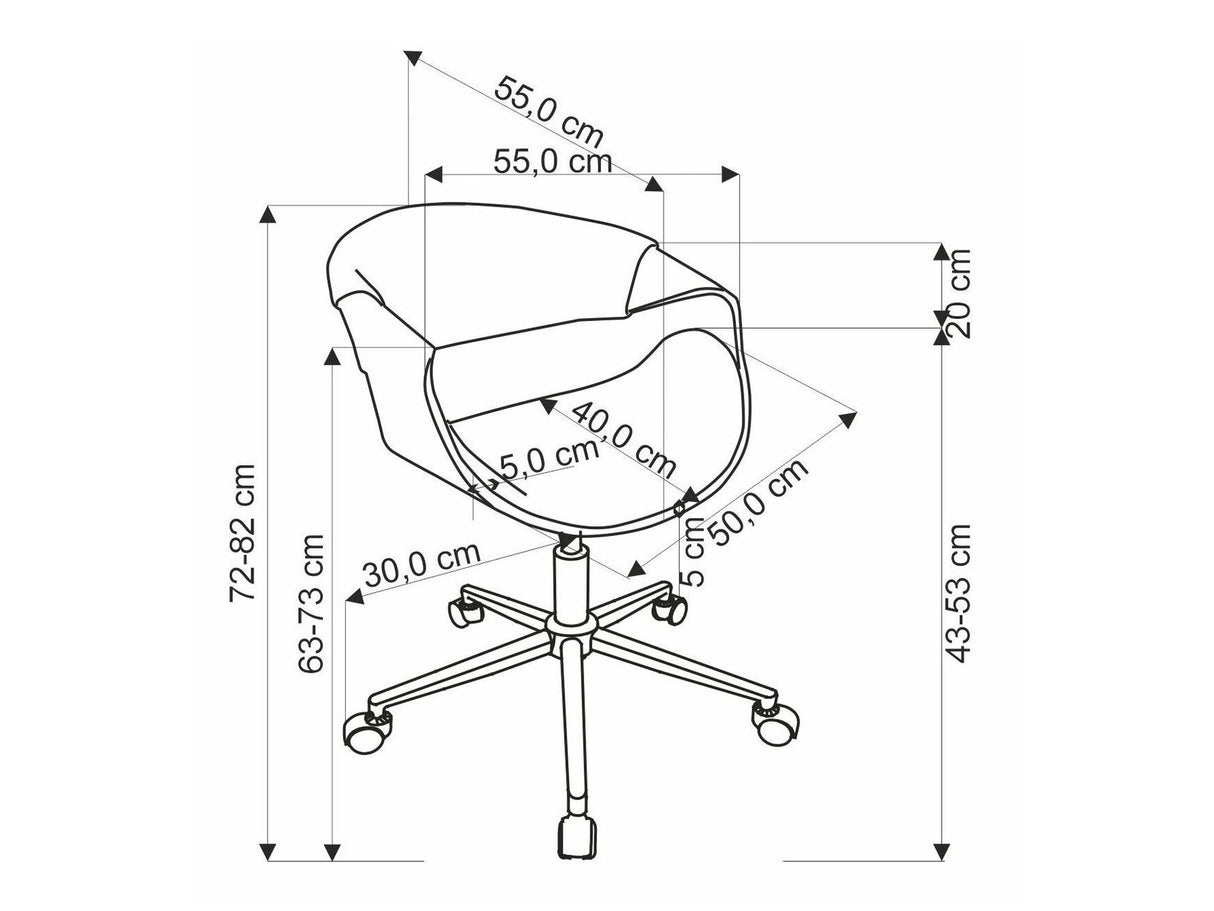 Silla de oficina 537504