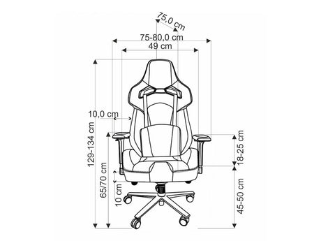 Silla de juego 539320