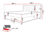 Cama continental 541039