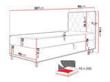 Cama continental 541197