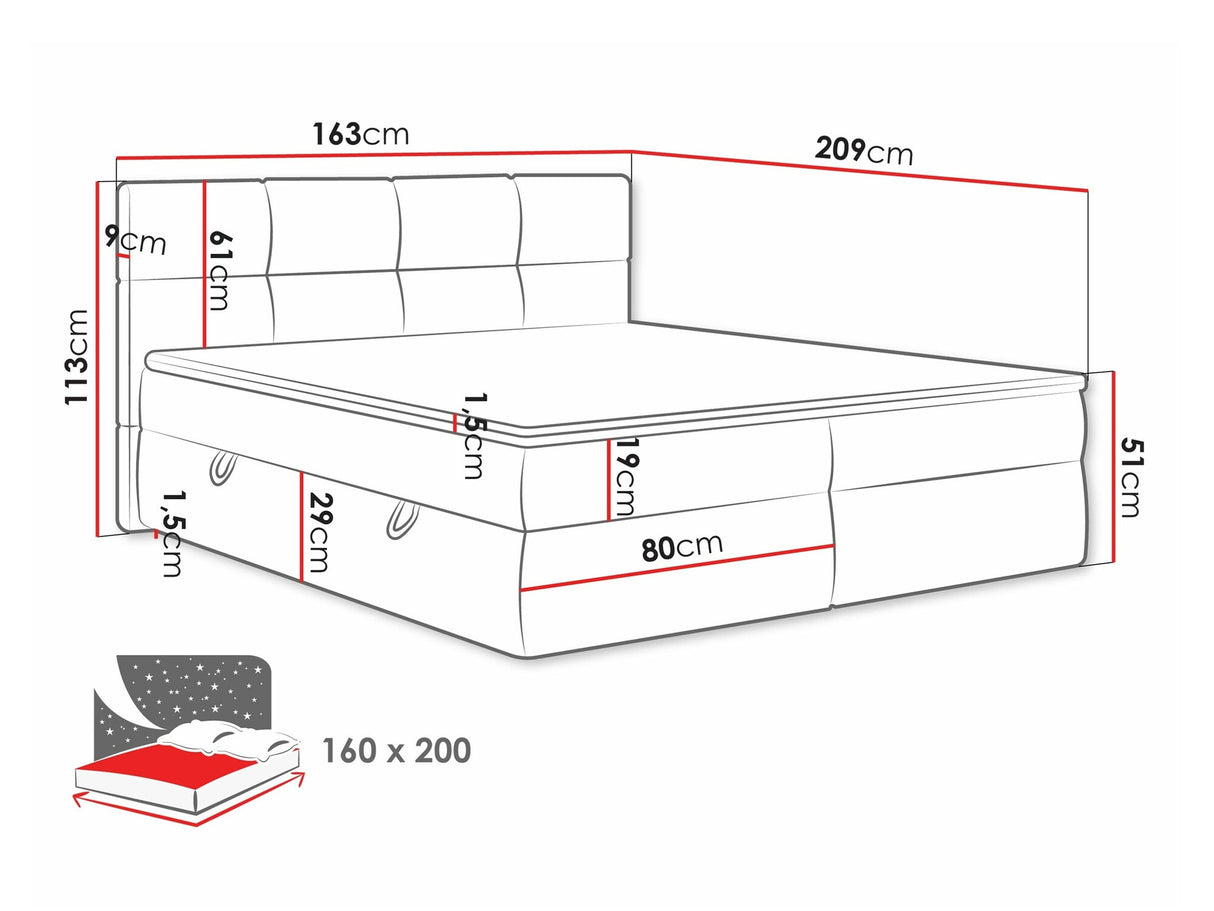 Cama continental 541393