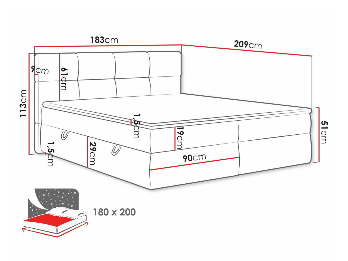 Cama continental 541393